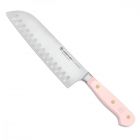 Faca Santoku com Sulcos Classic Color Pink Himalayan Salt 7" - Wüsthof