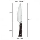 Faca Chef Ikon Blackwood 6" - Wüsthof